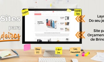 Criação de sites de Brindes