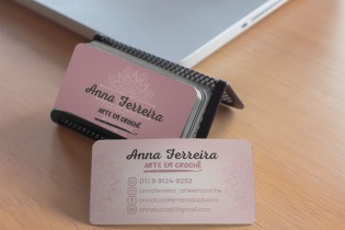 Anna Ferreira - Artes em Crochê e Amigurumis - Cartões de Visita