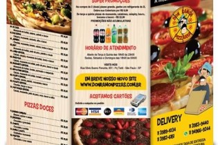 Pizzaria Don Ramon - Logotipo e Cardápio