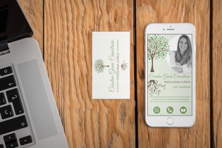 Caroline G C Psicologia - Criação do Logotipo