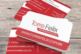 Torre Felix Representações – Criação do Logotipo e Cartão de Visitas