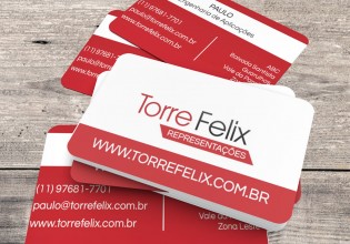 Torre Felix Representações – Criação do Logotipo e Cartão de Visitas