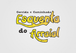 Corrida Esquenta do Arraial – Criação do Logotipo