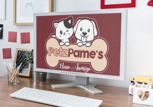 Pets Pames – Criação do Logotipo