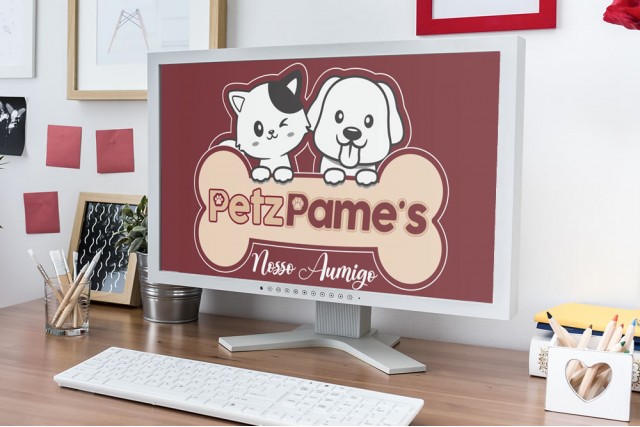 Pets Pames – Criação do Logotipo