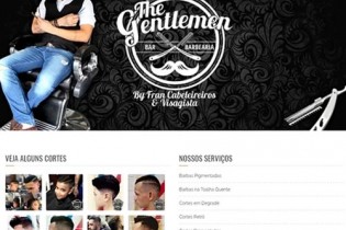 Barbearia The Gentlemen - Logotipo