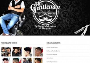 Barbearia The Gentlemen - Logotipo