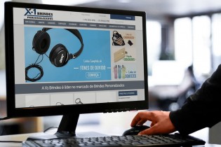 X1 Brindes Personalizados - Site para Brindeiros